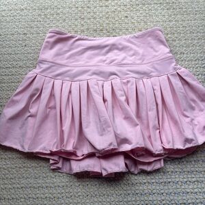 Pink gold hinge  tennis Skirt